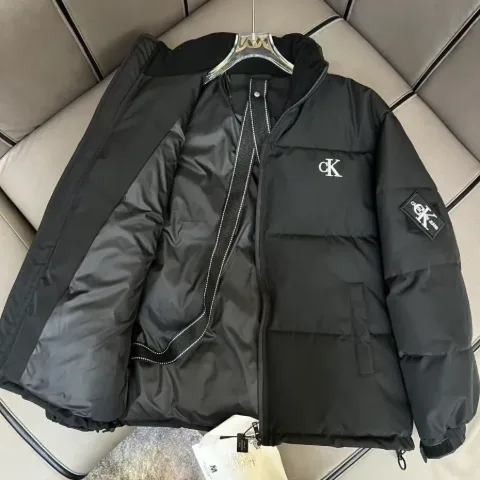 Зимова куртка в стилі Calvin Klein чорна, арт. CKku1/black