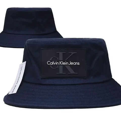 Панама синя унісекс у стилі Calvin Klein, арт. CKp1/darkblue