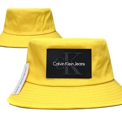 Панама жовта унісекс у стилі Calvin Klein, арт. CKp1/yellow