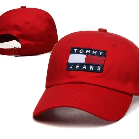 Кепка унісекс червона у стилі TOMMY JEANS, арт. TJk1/red