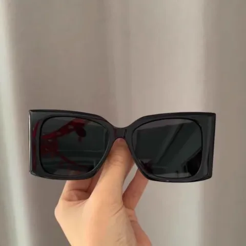 Великі сонцезахисні окуляри у стилі YSL, арт. YSL1/black